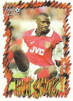 Patrick Vieira Arsenal 1999 Futera Fans' Selection #51